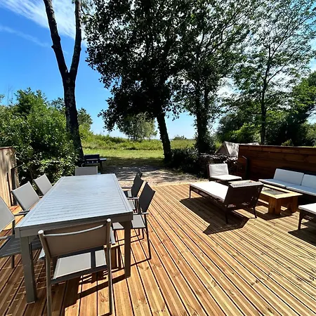 Maison Vu En Premiere Ligne Du De Avec Terrain De Tennis Privatif * Lacanau